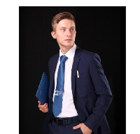 Галстук Классика самовяз мужской, с полной запечаткой