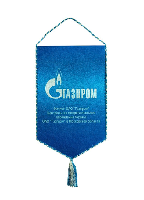 Вымпел мягкий печатный со шнуром, 10х15 см