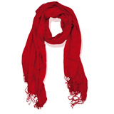Шарф "Magnolia" , красный, ,вискоза/полиэстер, 155 г