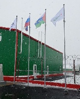 Флагшток уличный стационарный секционный Nordwerk СТАНДАРТ 14 метров