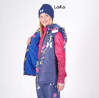 Жилет Диего на синтепоне с капюшоном унисекс, с полной запечаткой Жилет Диего на синтепоне с капюшоном унисекс, с полной запечаткой