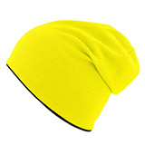 Шапка "EXTREME", желтый неон/черный, 73% полиэстер, 23% хлопок, 4% эластан