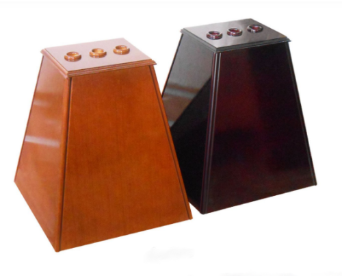 Подставка для флага напольная деревянная с основанием Тумба (сосна) 1 шток 2,5 м