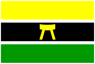 Флаг Ашанти 90х135 см