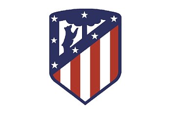 Флаг футбольного клуба Атлетико Мадрид (Испания)