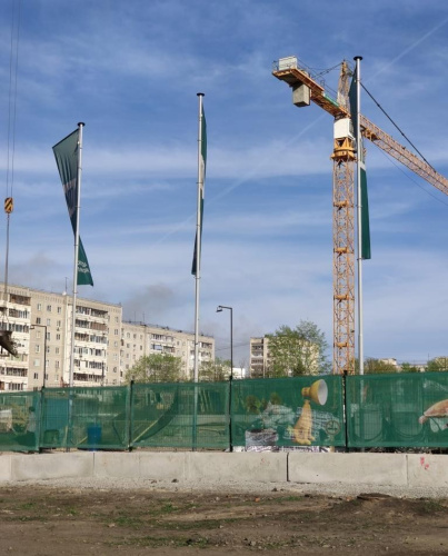 Флагшток уличный стационарный ЭКОНОМ БАННЕР 10 метров