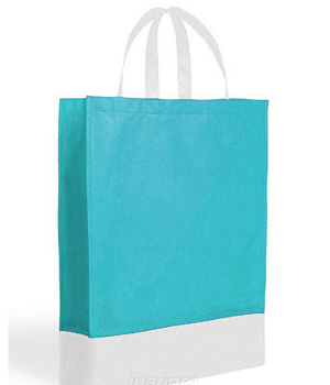 Сумка из спанбонда Бокс-комби объемная 40х50х10 см, комбинированная Сумка из спанбонда Бокс-комби объемная 40х50х10 см, комбинированная